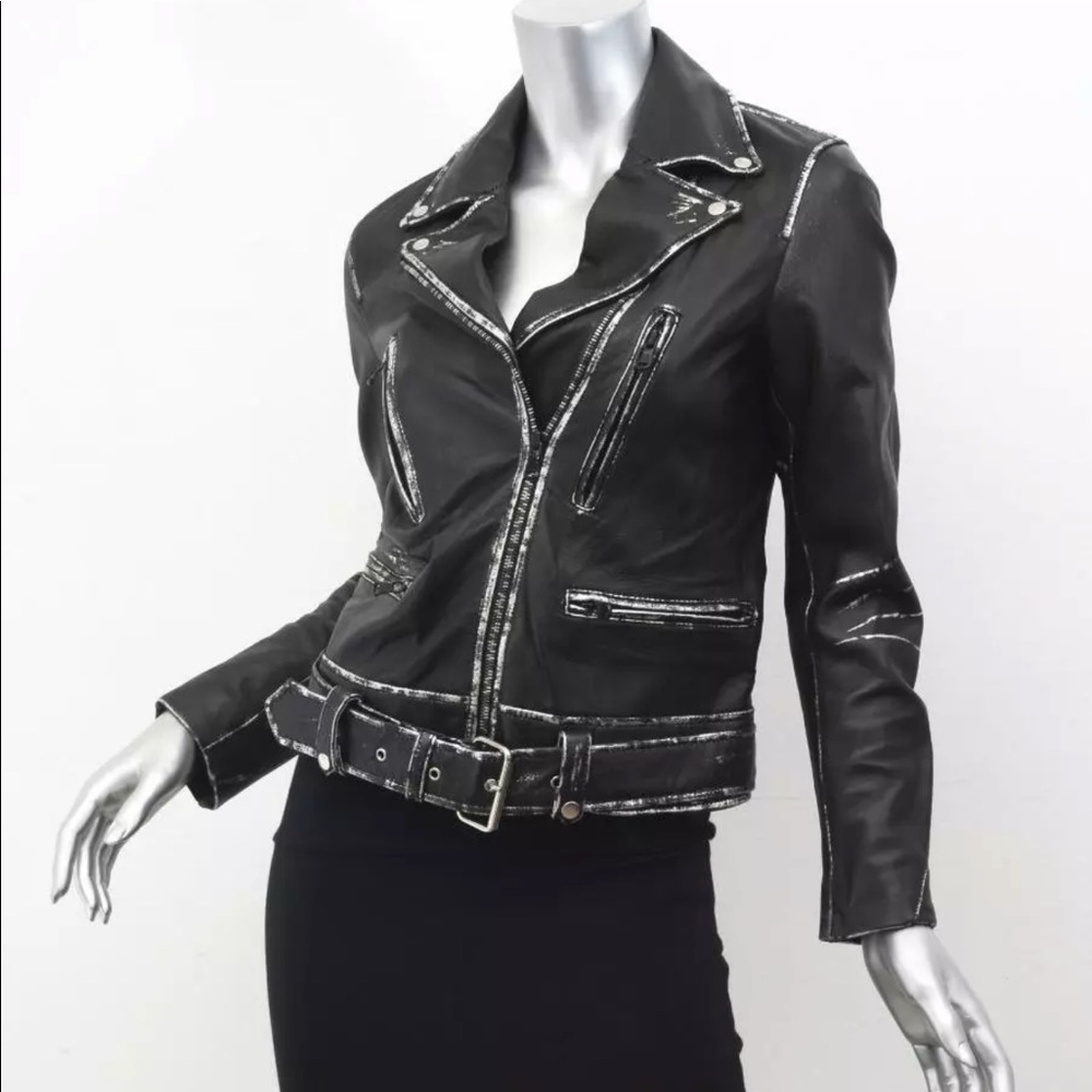 Drift leather jacket